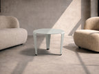 Table basse INUIT blanc papyrus